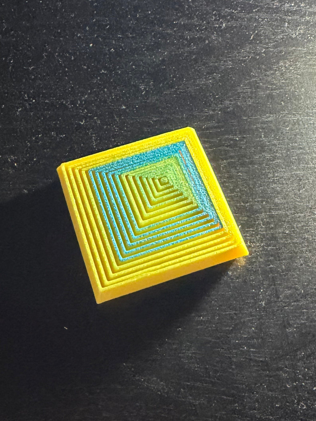 Square into Pyramid Fidget Toy