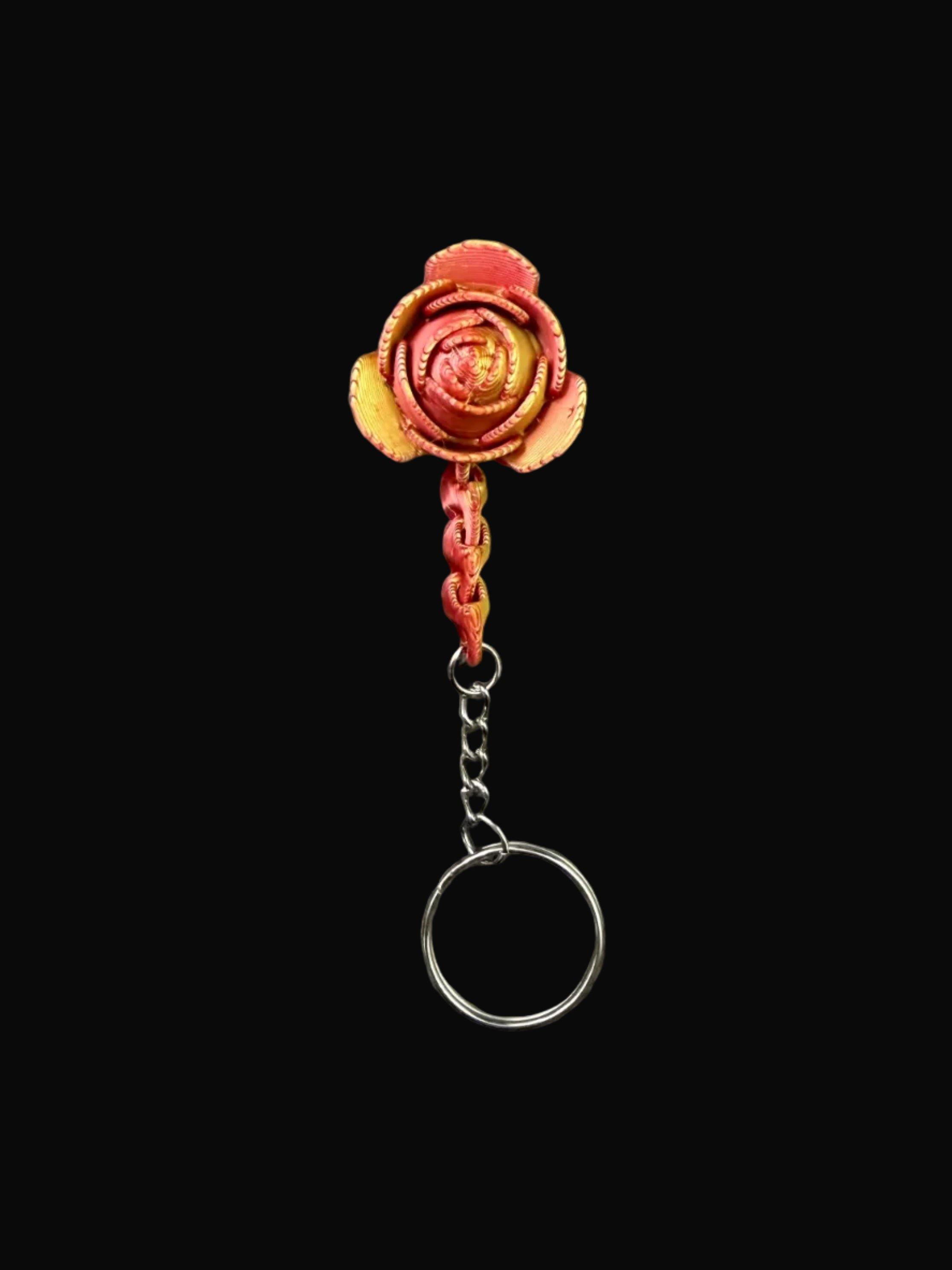 Mini Rose Key Chain