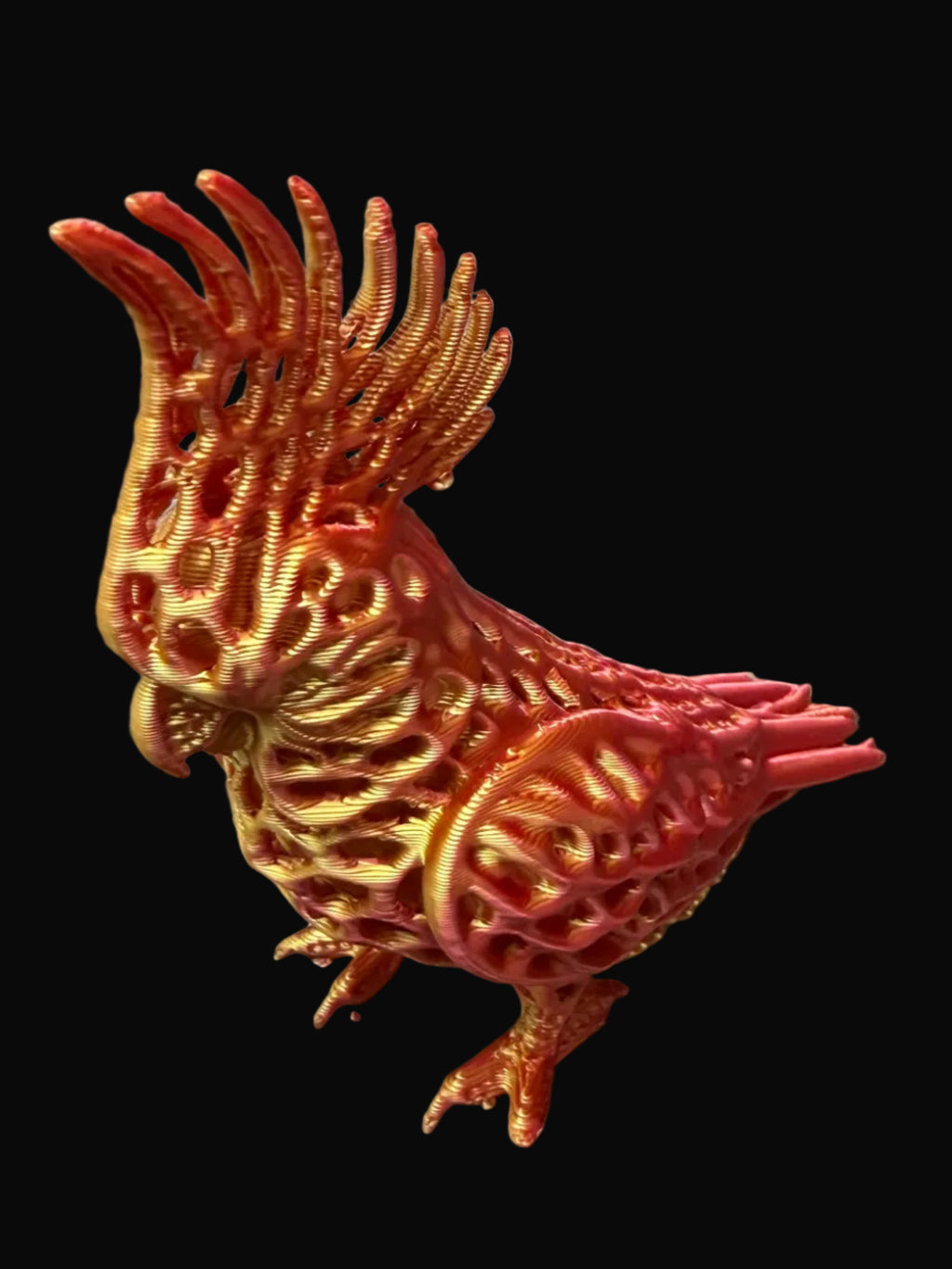 Cockatiel figurine