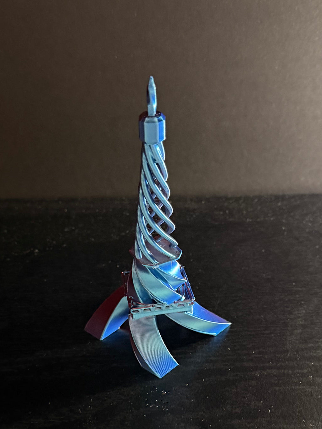 Twisted Eiffel Tower