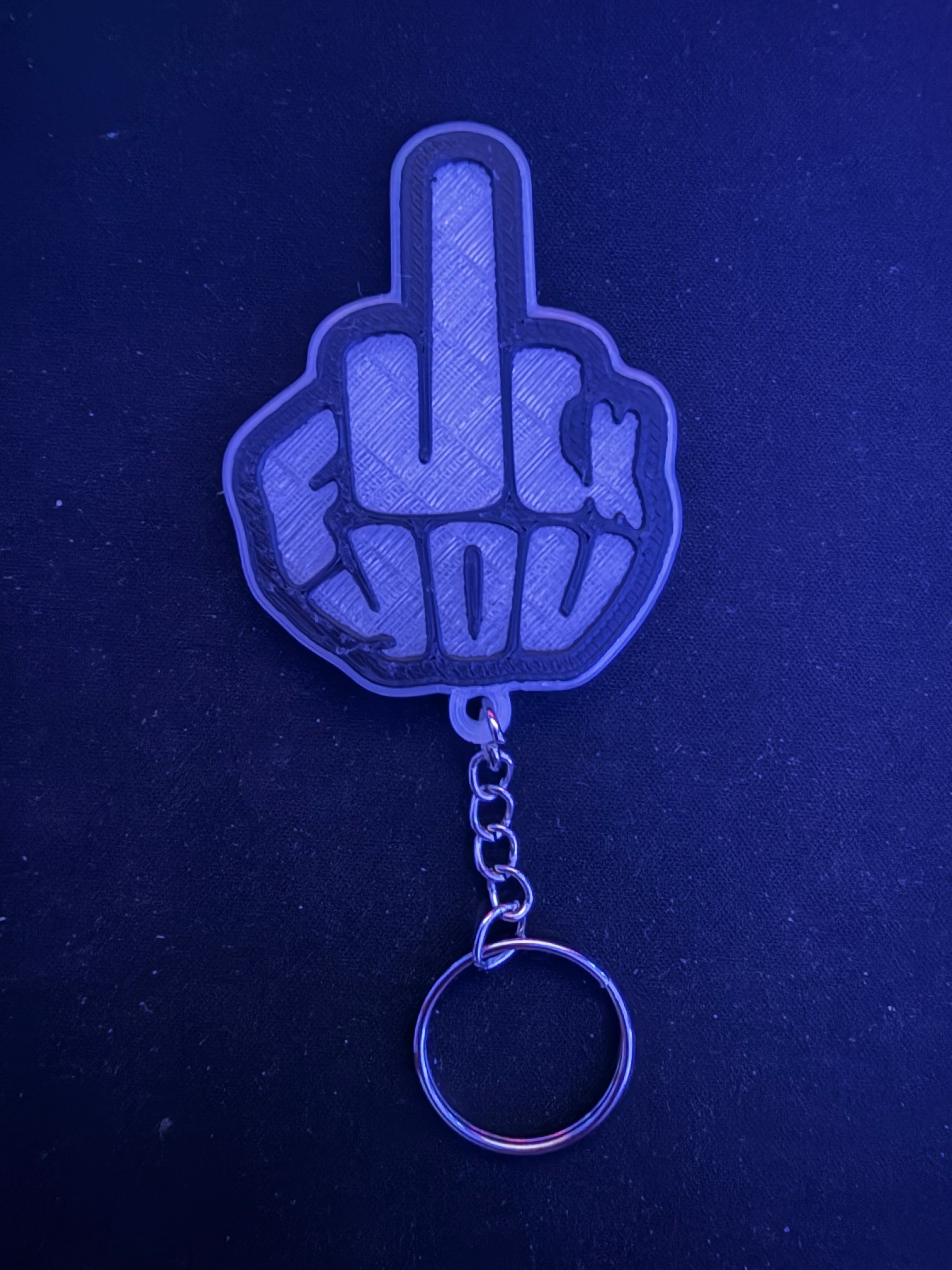 Fuck You KeyChain (new design)
