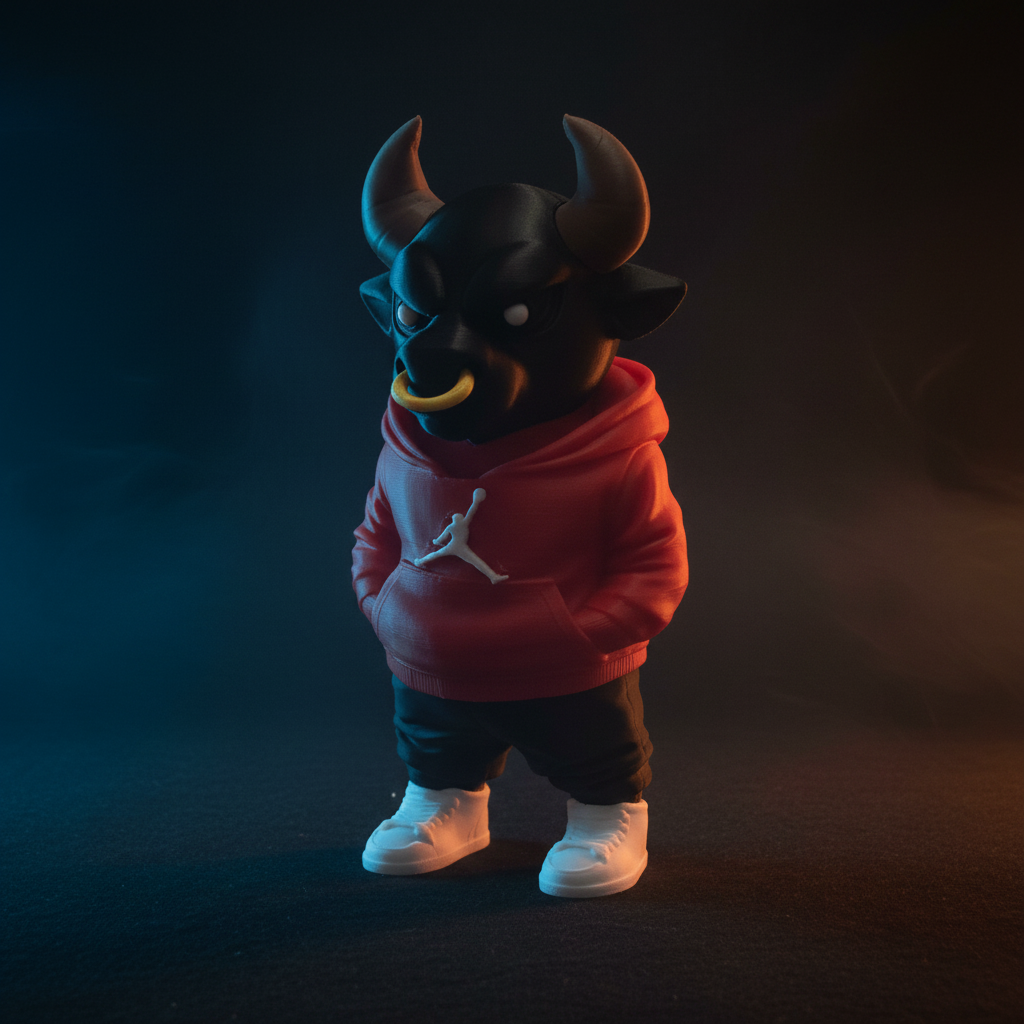 Bull Figurine Cinematic