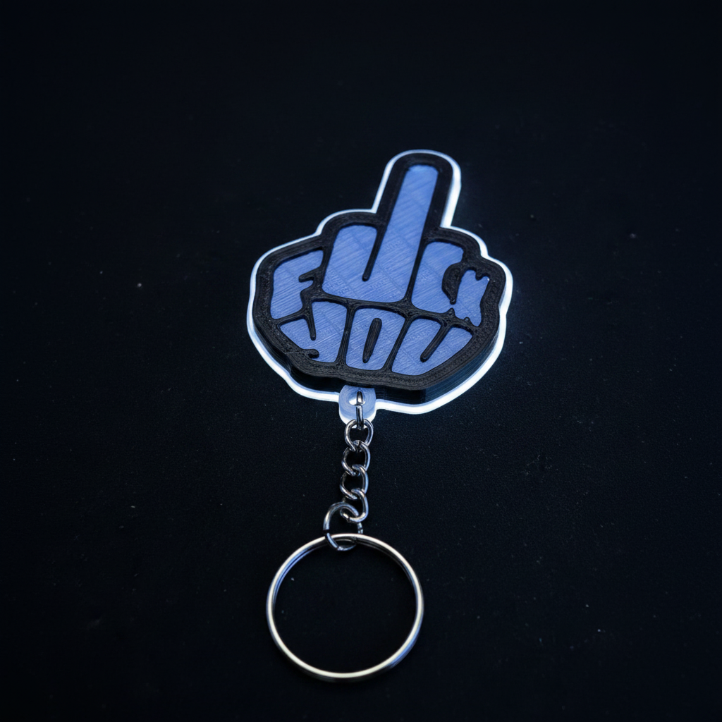 Fuck You KeyChain dynamic product photo