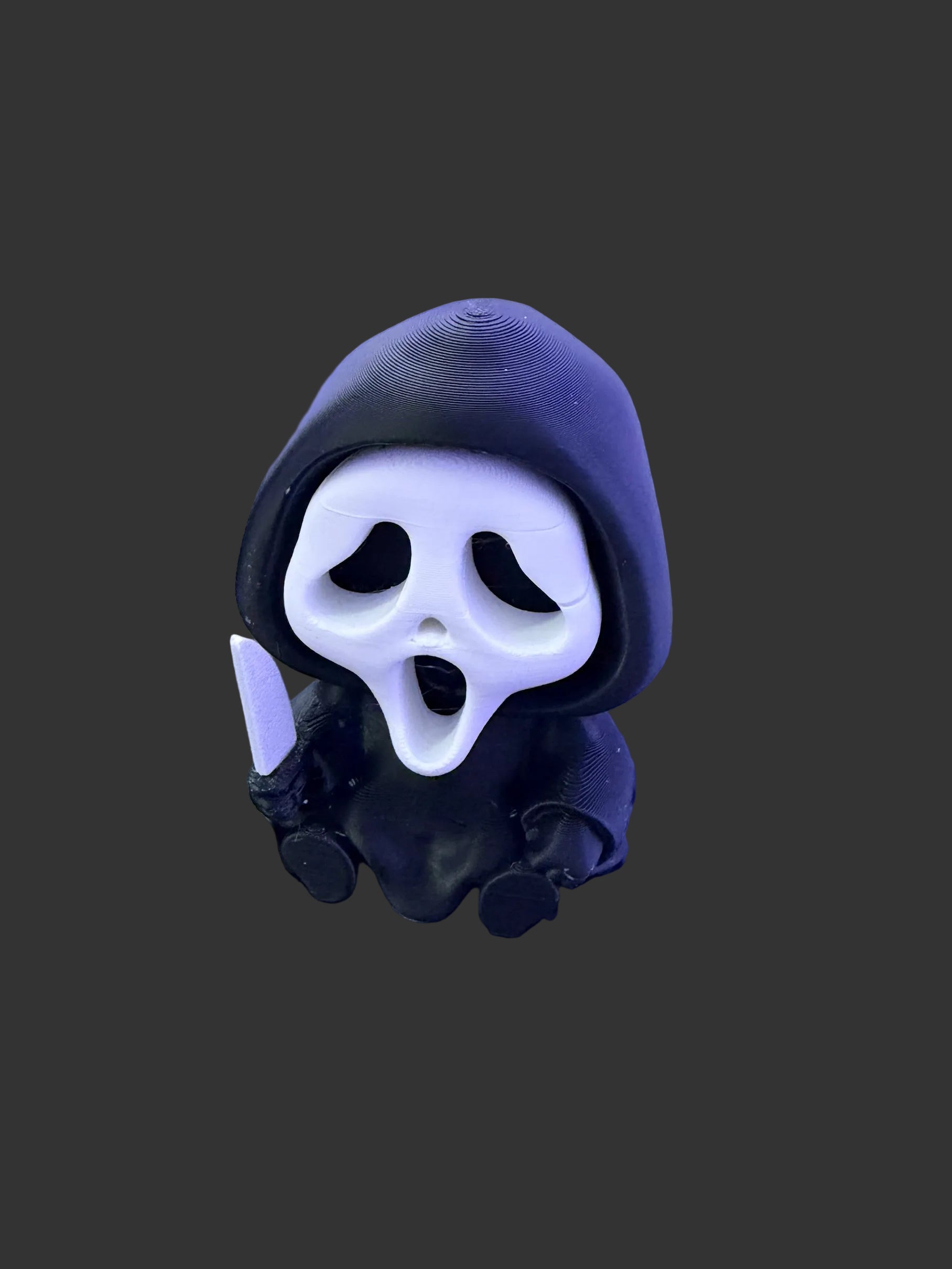 Ghost Face Figurine
